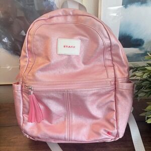 STATE Kane Backpack Kids One Size Metallic Pink Good Tassel Straps